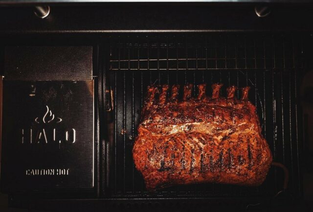 Repost by @crazypius9 • Rack of Pork cooked to perfection on the @haloproductsgroup Prime 300! Don’t miss the current Black Friday sale for 15% off this grill! Link in my bio to the store! 🤙🏼🤙🏼
•
#YouDeserveAHalo #bbq #HaloProductsGroup #pelletgrill #foodporn #fyp #food #goodeats #eat #delicious #barbecue #smokemeats #meat #scrumptious #obsessed #love