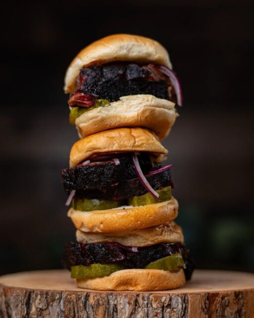 Short stack? We all wanna see the tall stack • @bkyardeats • Can I get a short stack? Of brisket sliders that is! 

#bbq #bbqsauce #sauce #brisket #brisketsandwich #brisketsliders #foodie #bbqsandwich #smoked #ahumado #lowandslow #pelletsmoker #choppedbrisket #sliced #munchies