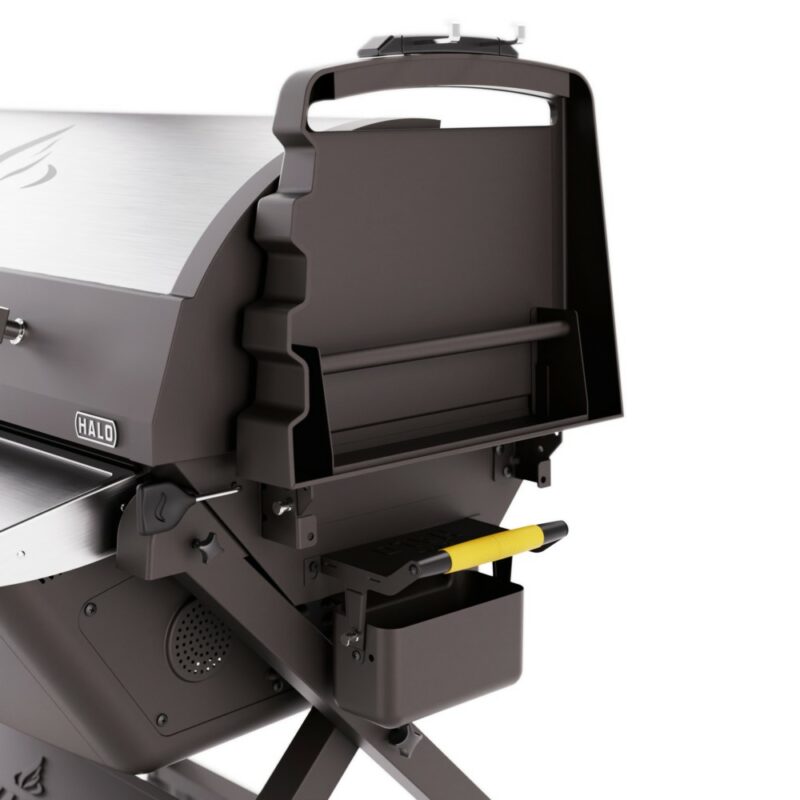 Prime1500 Sq. In. Outdoor Pellet Grill with collapsible side table