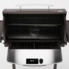 Front view of the Prime1500 Sq. In. Outdoor Pellet Grill with temperature controls